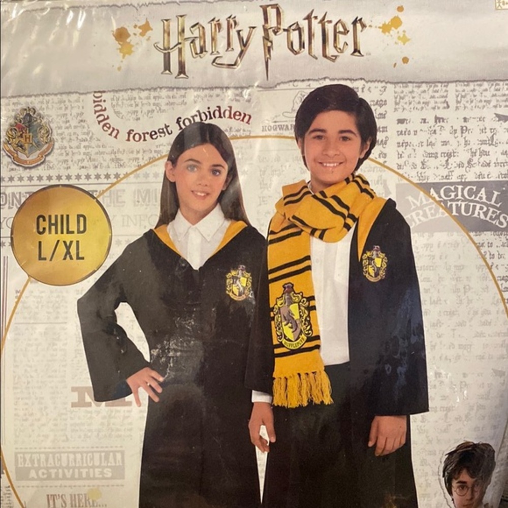 Harry Potter HUFFLEPUFF ROBE  Kids Halloween Costume